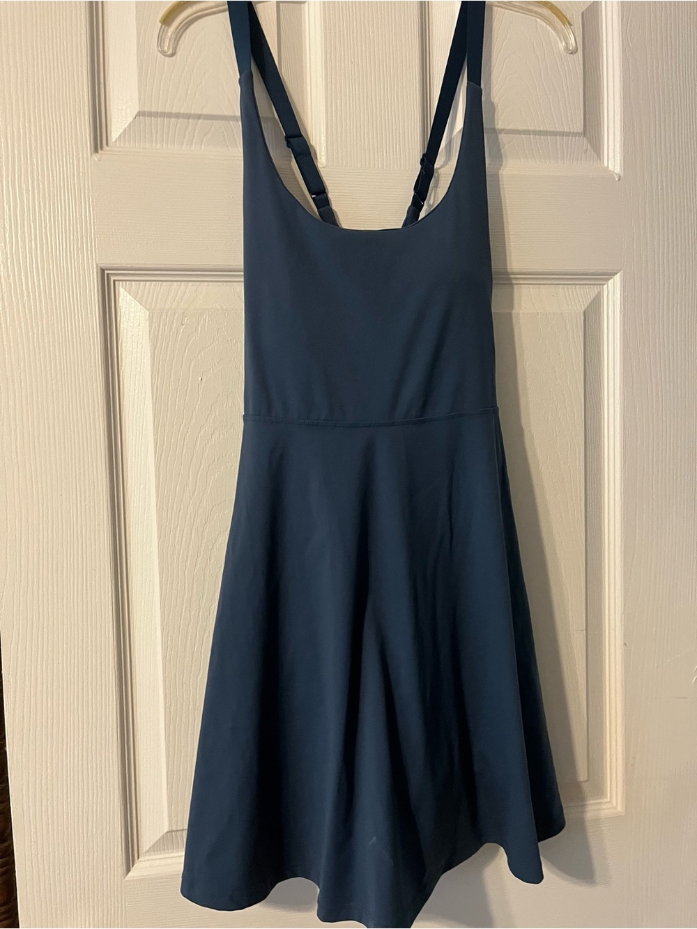 Womems Navy Blue Swim Dress work out clothing